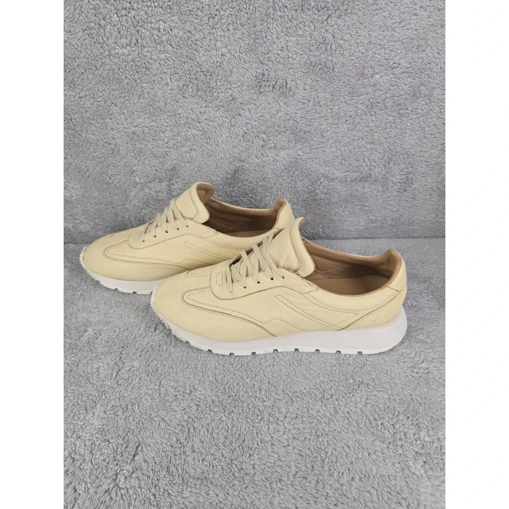 Koio Retro Runner Men's Size 44 EU Camel Suede Leather Lace Up Sneaker